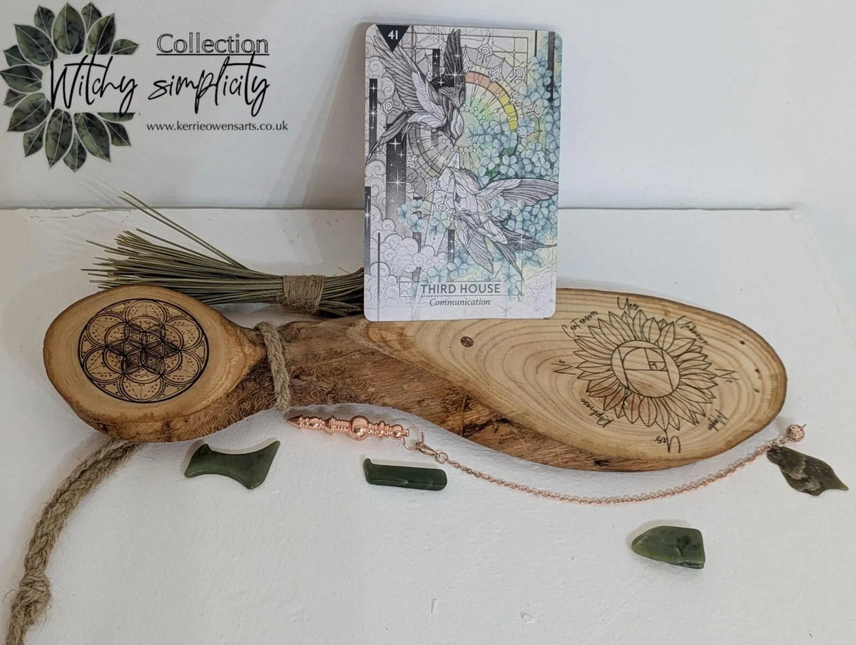 Ash wood downing pendulum board