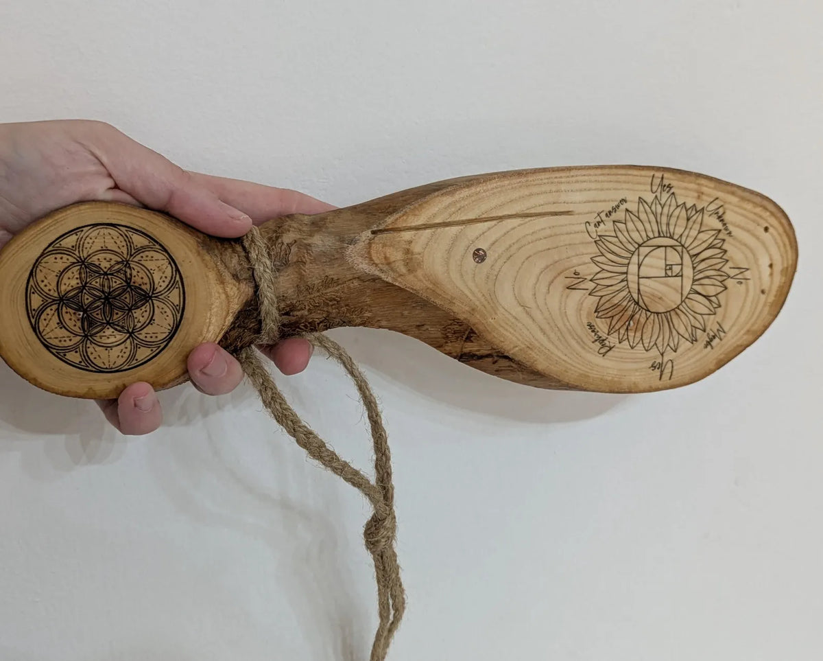 Ash wood downing pendulum board
