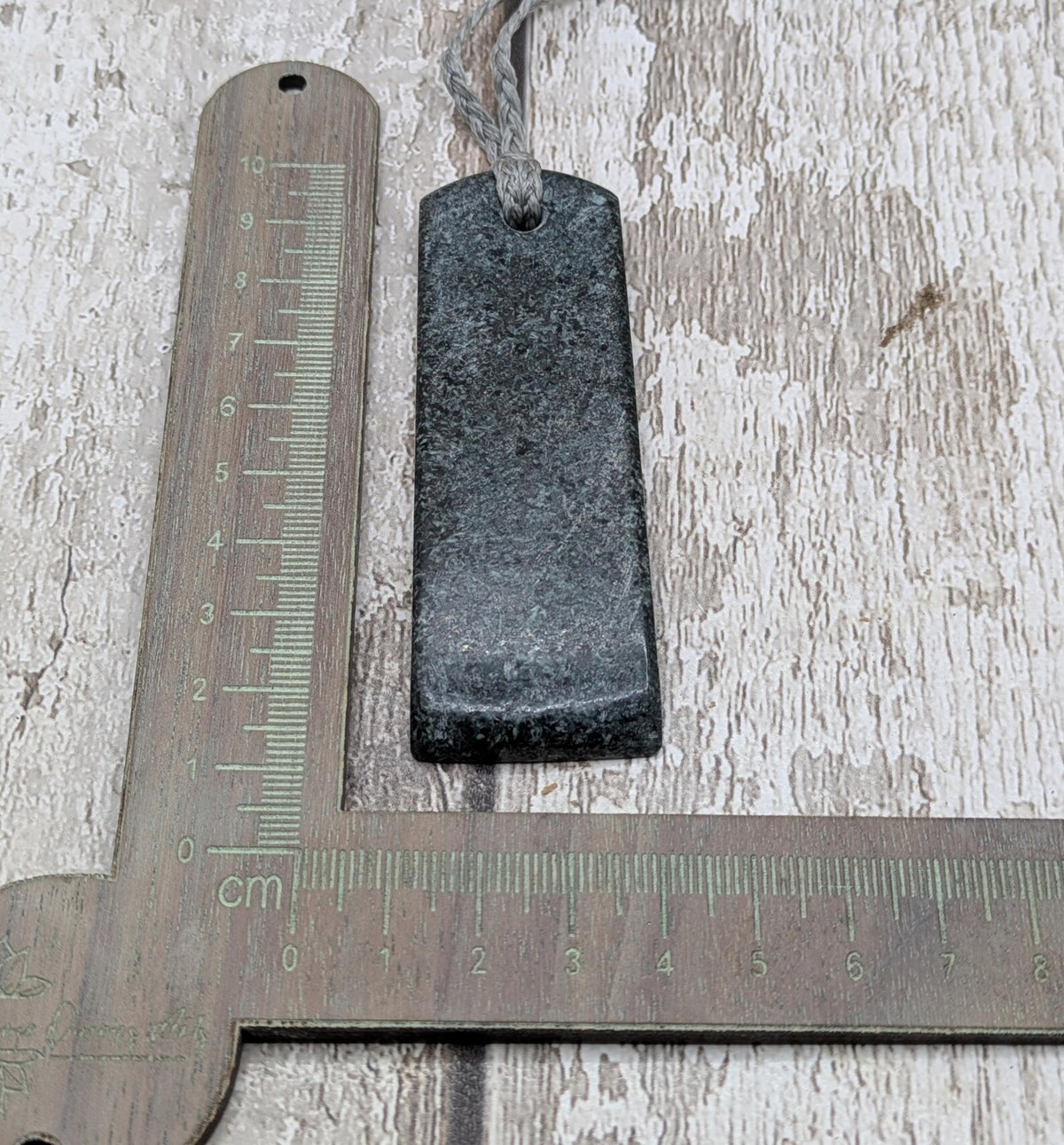 Preseli bluestone hei toki adze styled pendant.