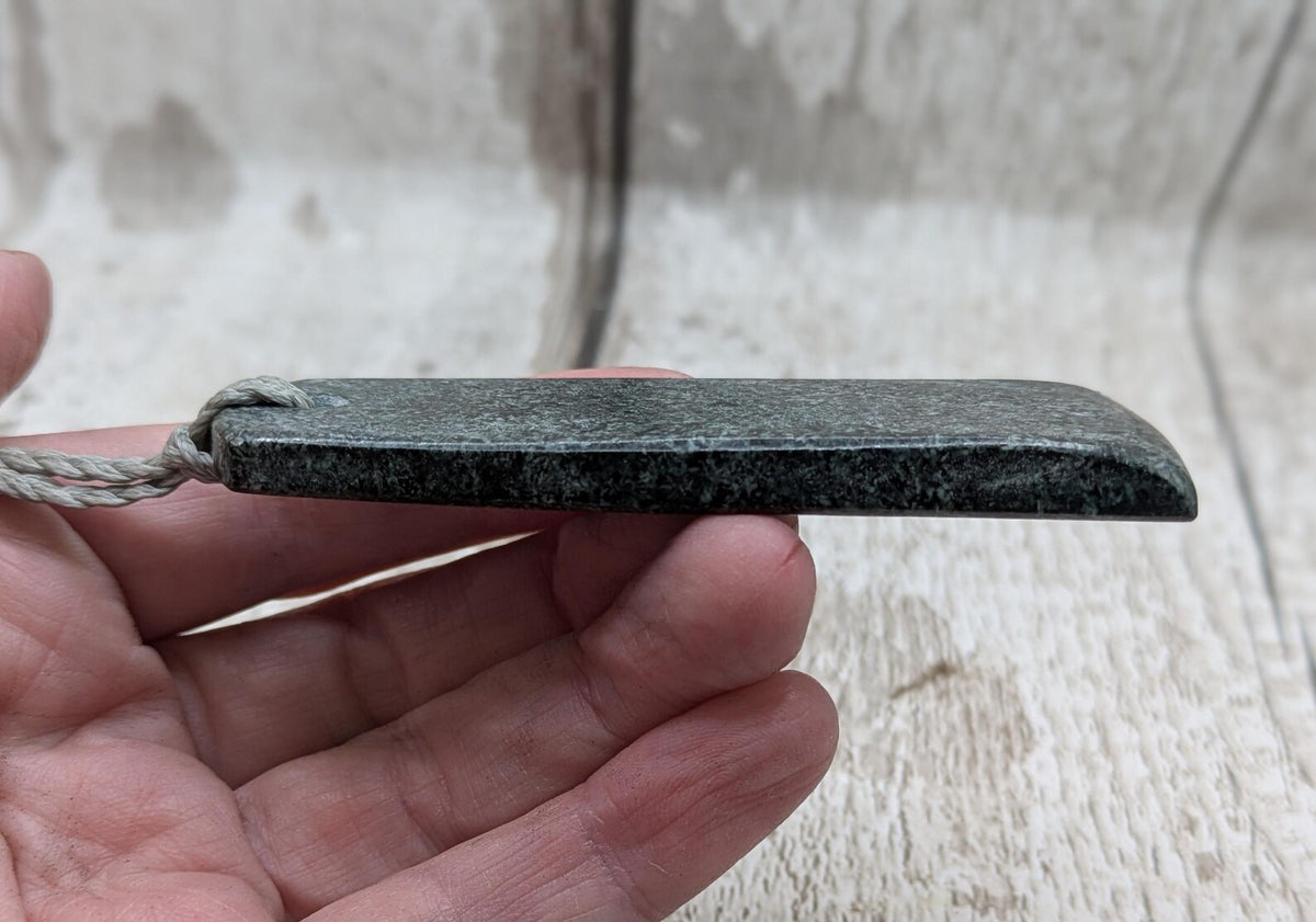 Preseli bluestone hei toki adze styled pendant.