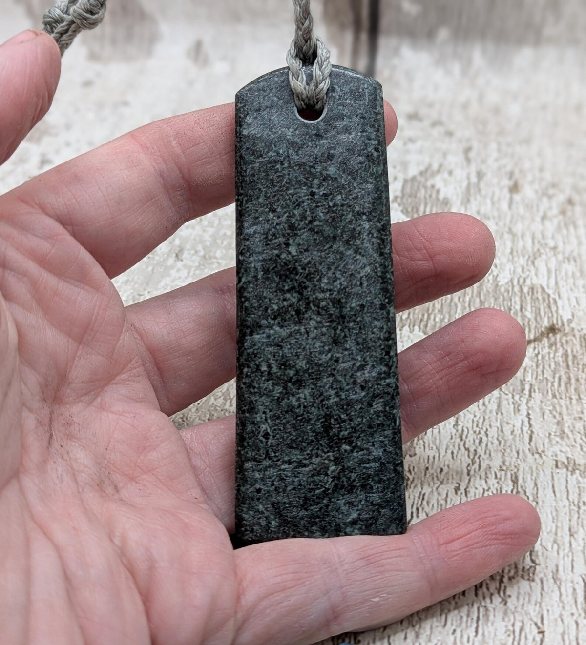 Preseli bluestone hei toki adze styled pendant.