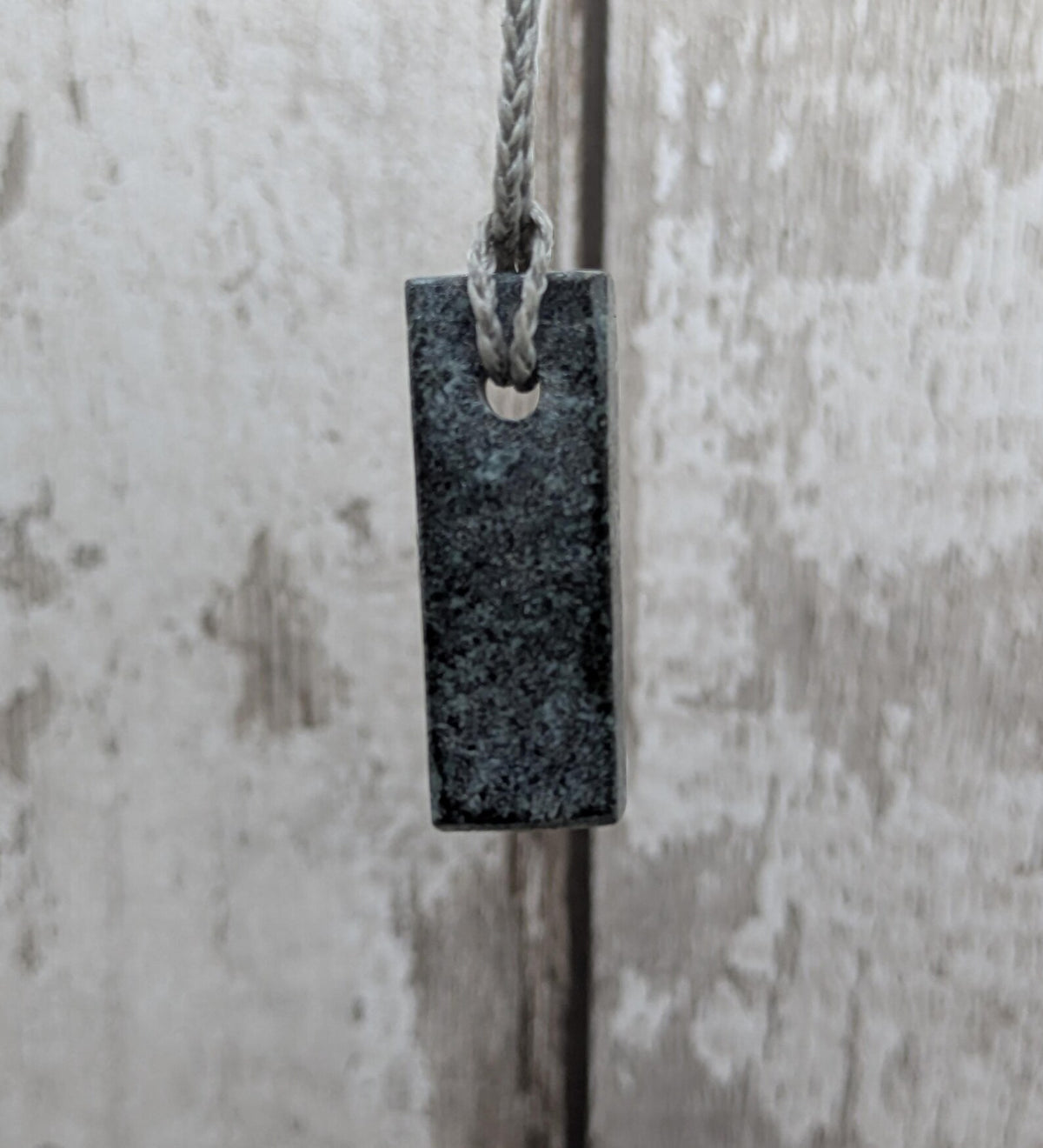 One preselli bluestone offcut simple pendant.