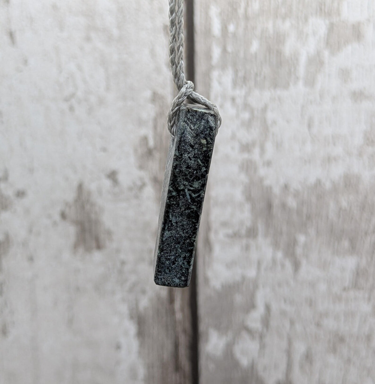 One preselli bluestone offcut simple pendant.