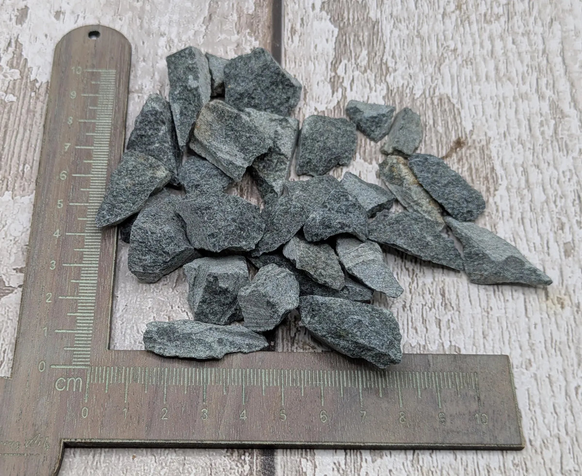 Preseli bluestone chunks pouch.