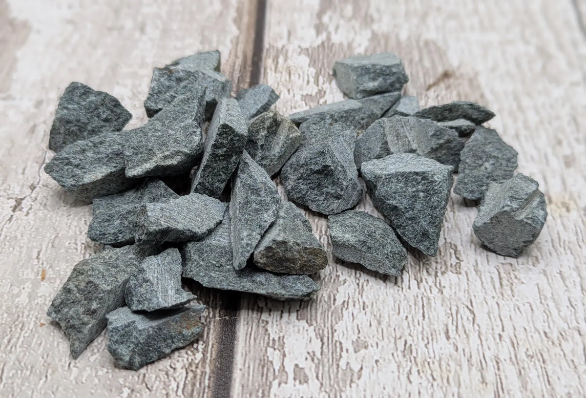 Preseli bluestone chunks pouch.