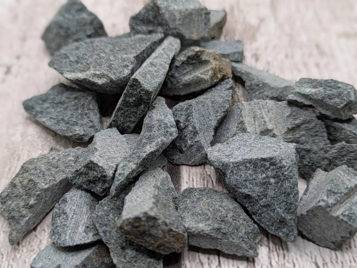 Preseli bluestone chunks pouch.