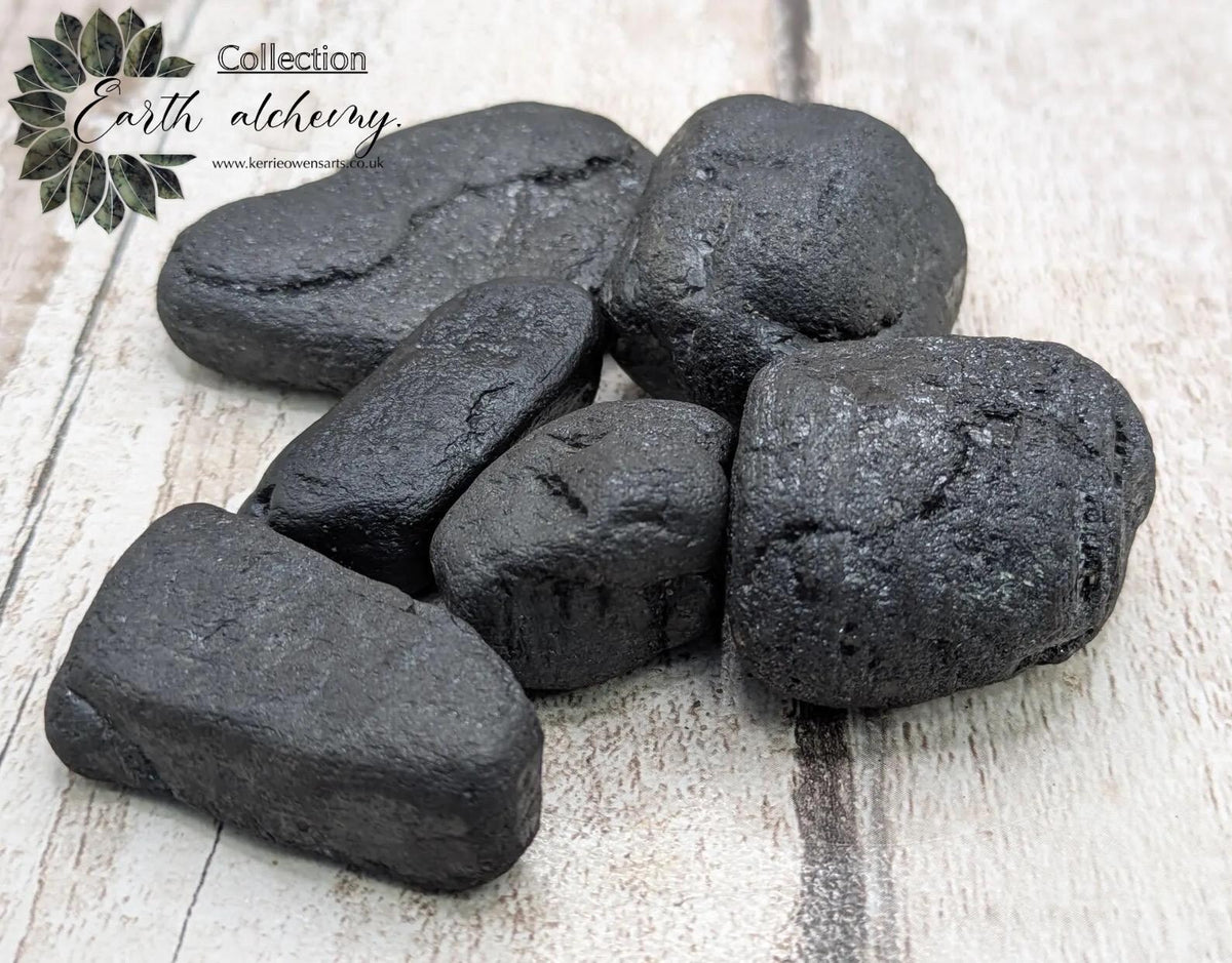Thames estuary sea coal single mineral specimen.