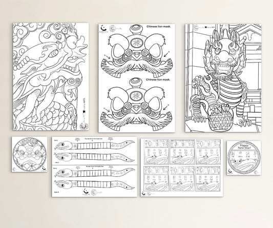Chinese new year activity pack.