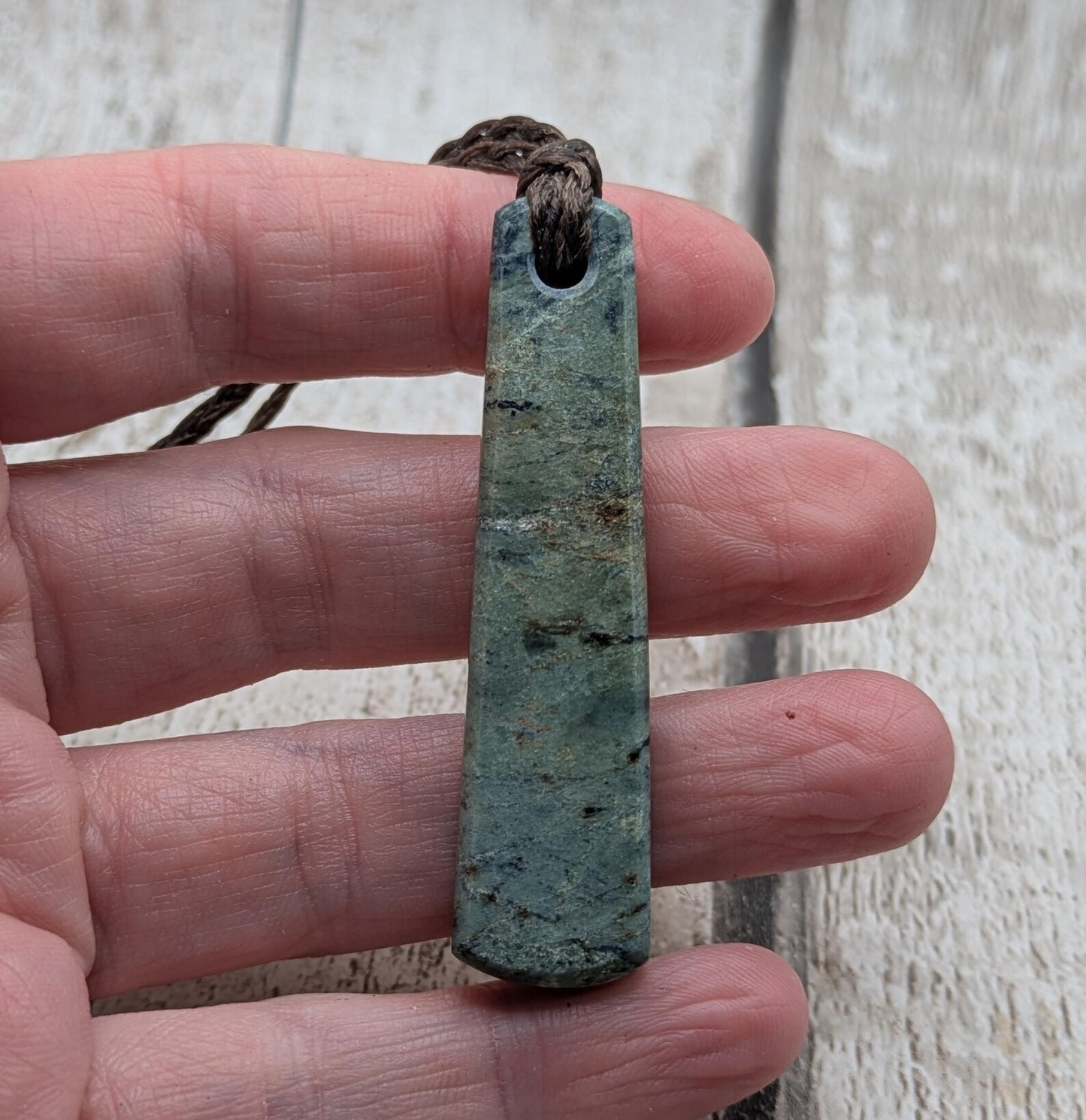 New zealand Pounamu Nephrite Jade Roimata Teardrop Pendant – Greenstone Healing Necklace, Māori culture Taonga - spiritual jewellery.