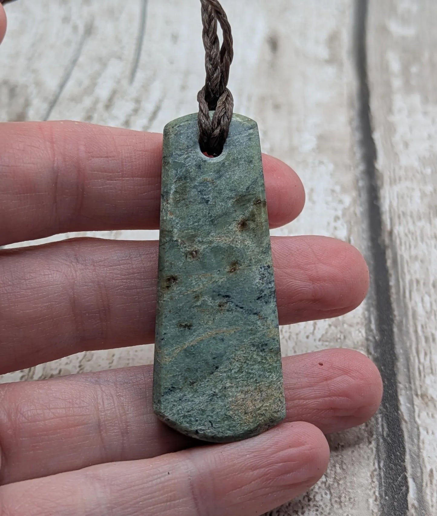 Modern Hei Toki Pounamu Jade Pendant | Hand-Carved New Zealand Greenstone Necklace | Strength & Protection Māori Adze spiritual Talisman.