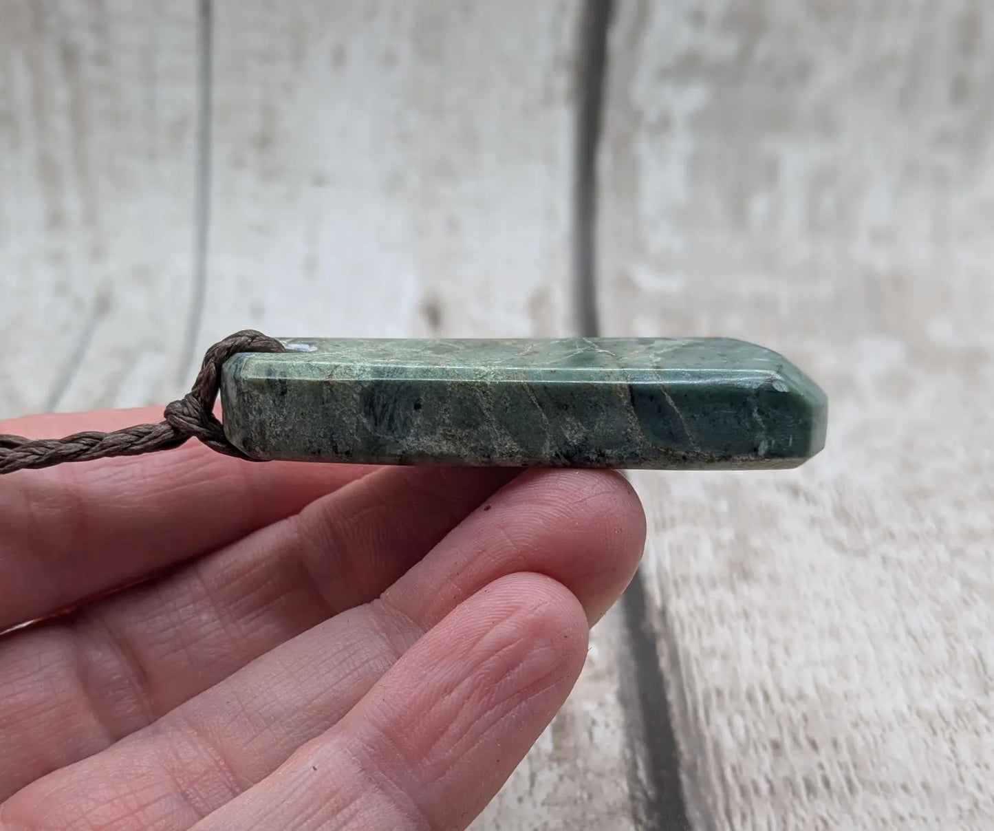 Modern Hei Toki Pounamu Jade Pendant | Hand-Carved New Zealand Greenstone Necklace | Strength & Protection Māori Adze spiritual Talisman.