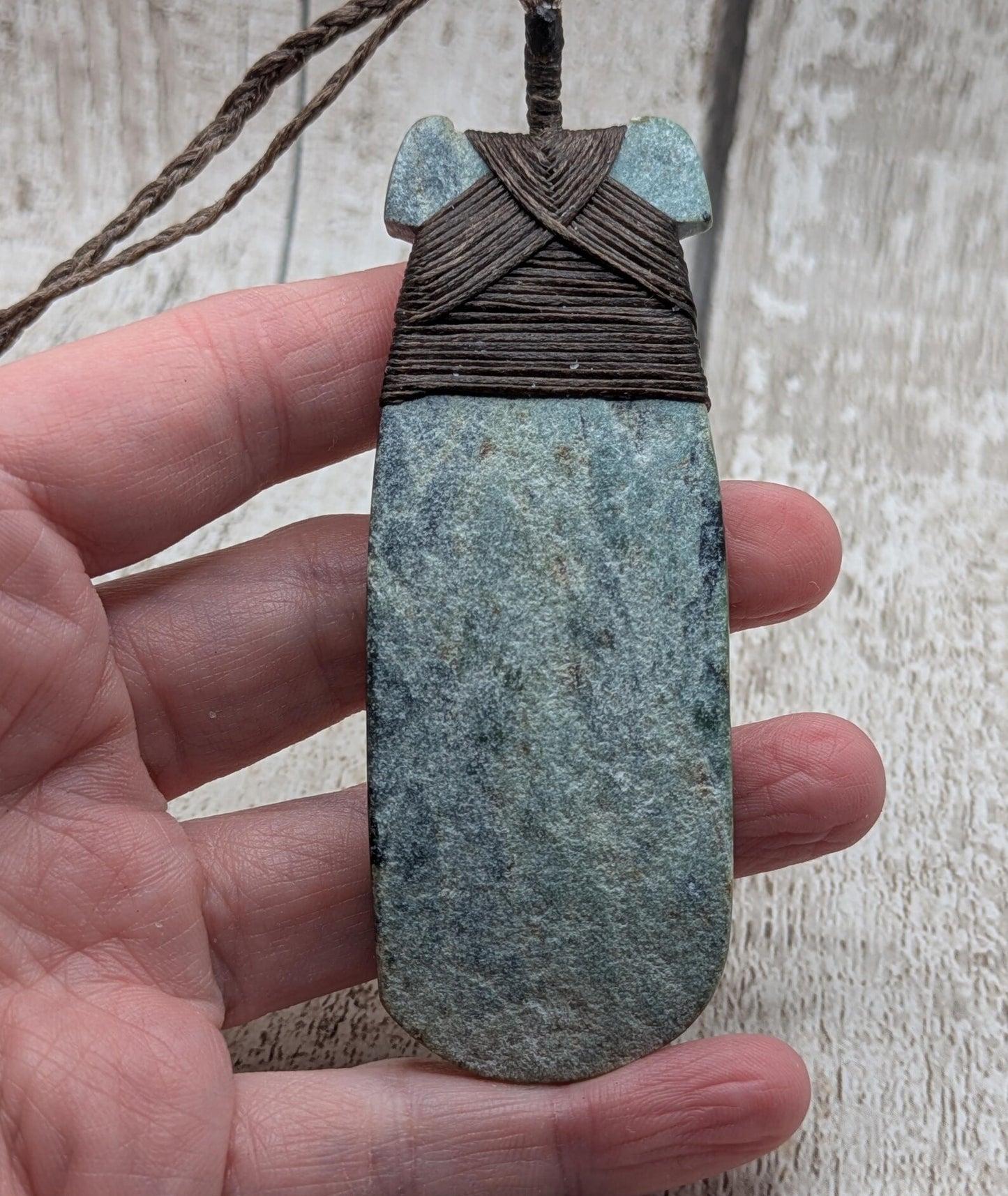 Traditional Hei Toki Pounamu Jade Pendant | Raw-Backed traditional Greenstone Adze Necklace | Māori Symbol of Strength & Mana.
