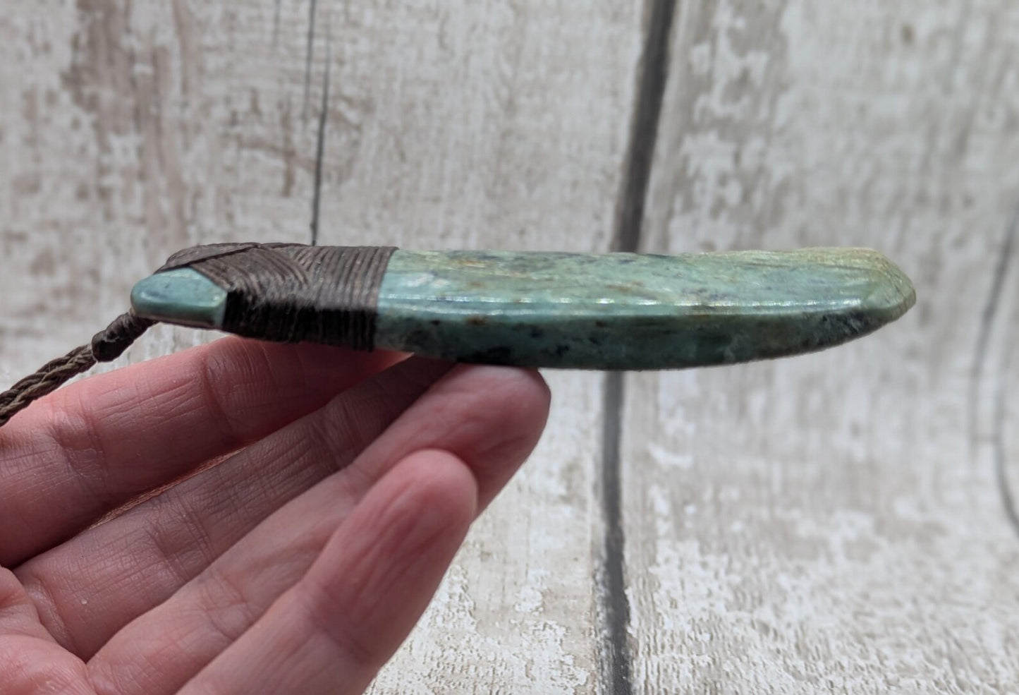 Traditional Hei Toki Pounamu Jade Pendant | Raw-Backed traditional Greenstone Adze Necklace | Māori Symbol of Strength & Mana.