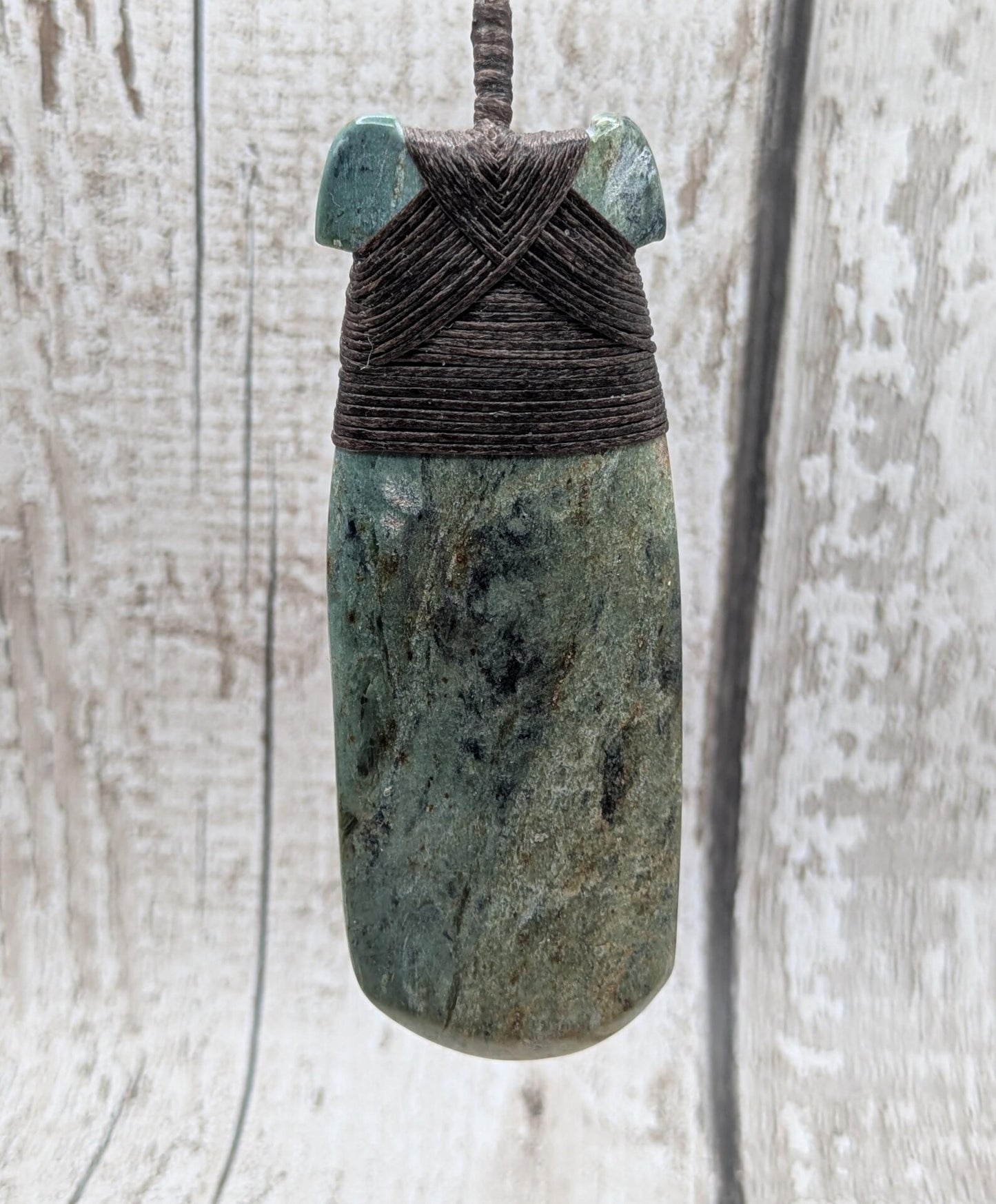 Traditional Hei Toki Pounamu Jade Pendant | Raw-Backed traditional Greenstone Adze Necklace | Māori Symbol of Strength & Mana.