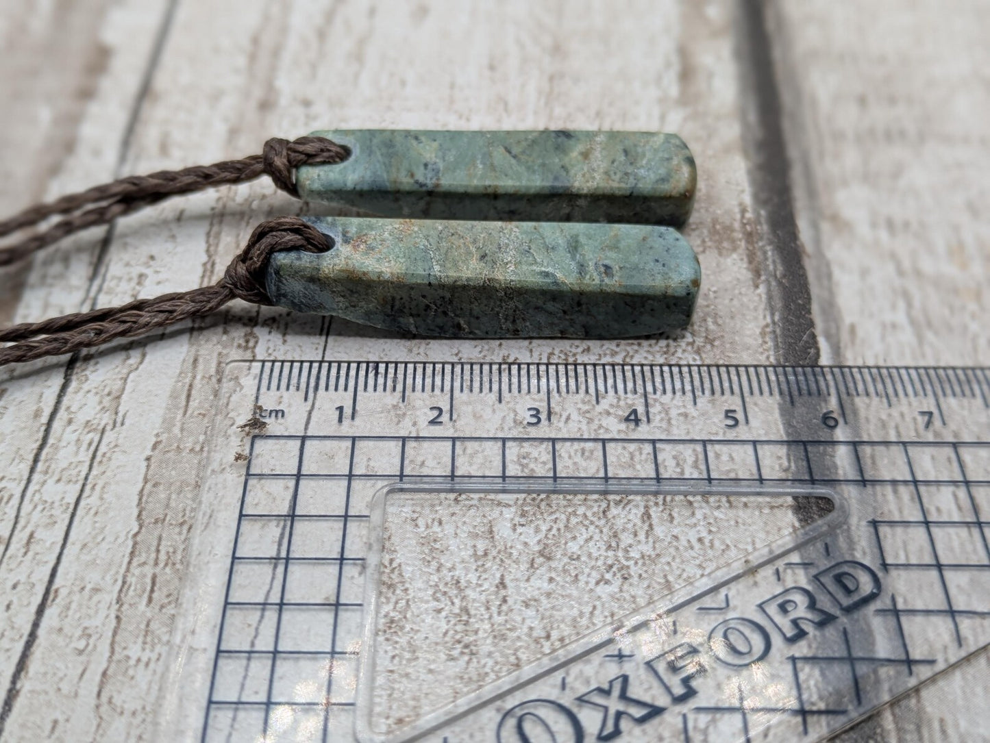 One Raw back Pounamu Jade Pendant – Natural New Zealand Greenstone Offcut, Polished Sides, Affordable Spiritual and cultural Jewellery.