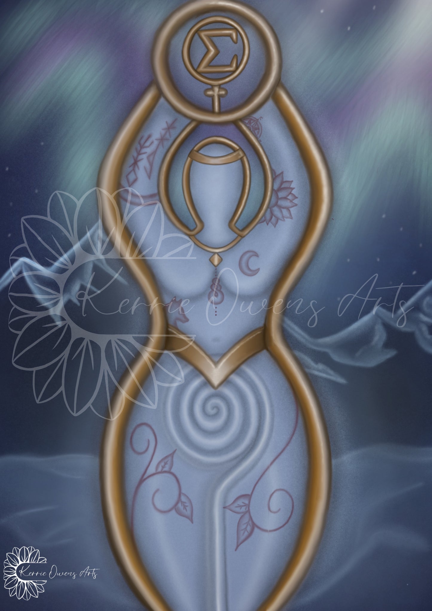 The sigma goddess poster print.