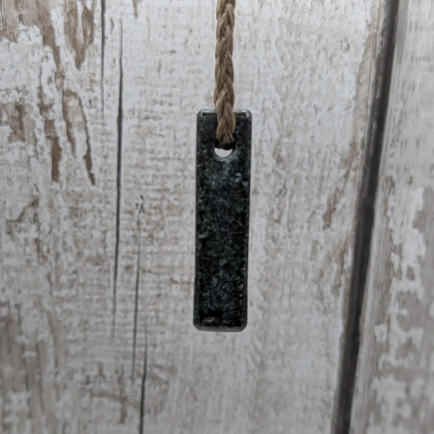 Natural Welsh Preseli Bluestone Pendant | hand carved Roimata Tear Drop Stone Necklace | ancient Celtic & Druidic Energy.