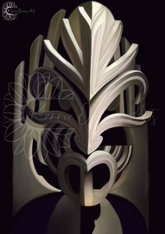 Ancestor of Te Papa full view poster print.