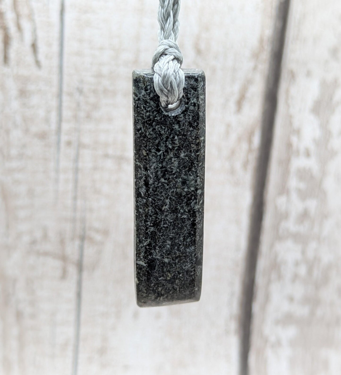 Preseli Bluestone stonehenge Pendant Hei Toki adze - Sacred welsh Stone Jewellery, Handcrafted Māori inspired Talisman, Raw Pagan Amulet.