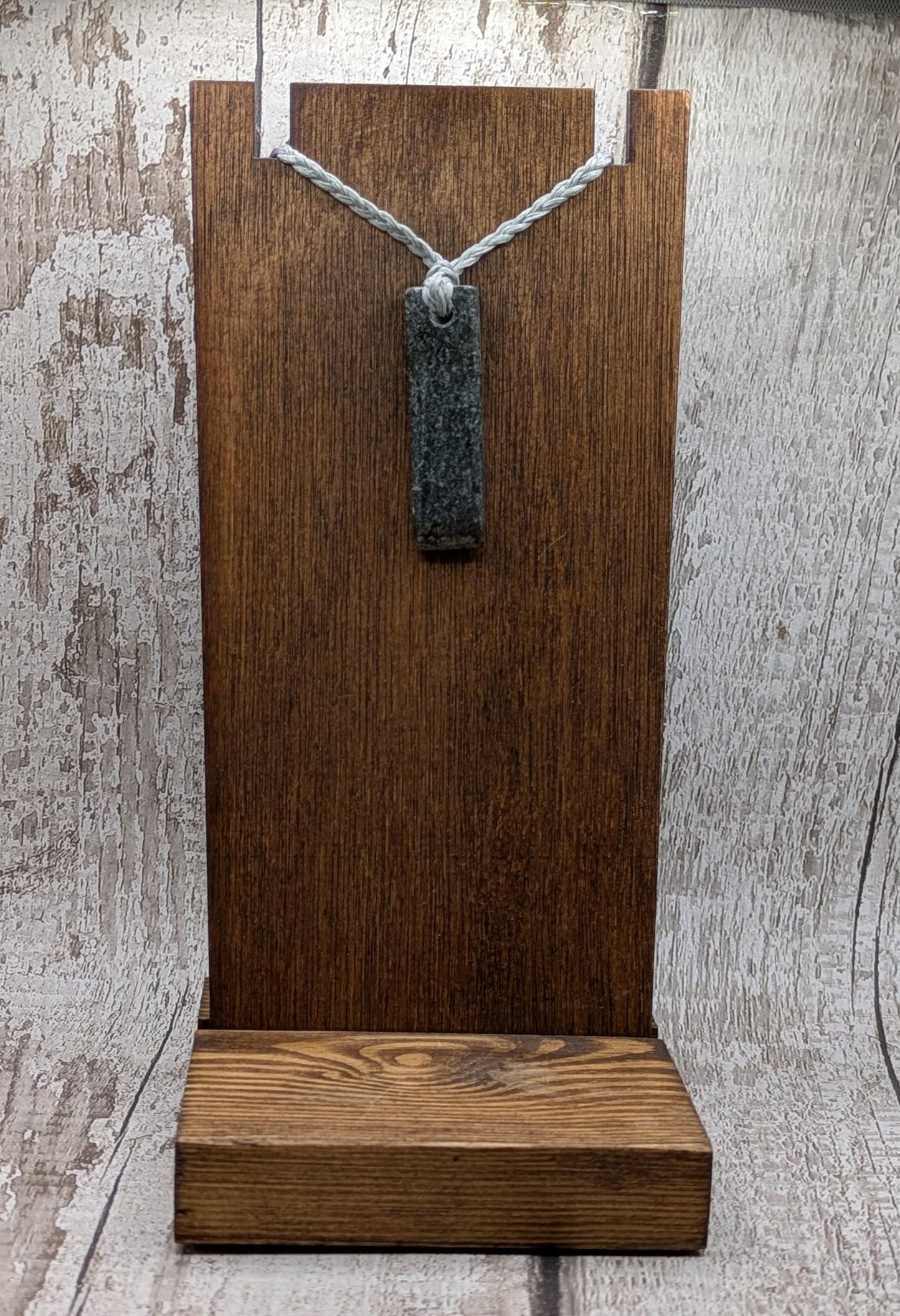 Preseli Bluestone stonehenge Pendant Hei Toki adze - Sacred welsh Stone Jewellery, Handcrafted Māori inspired Talisman, Raw Pagan Amulet.