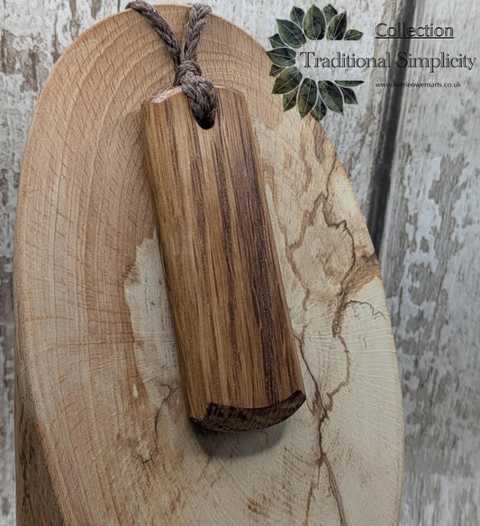 Whiskey barrel Oakwood Toki style pendant.