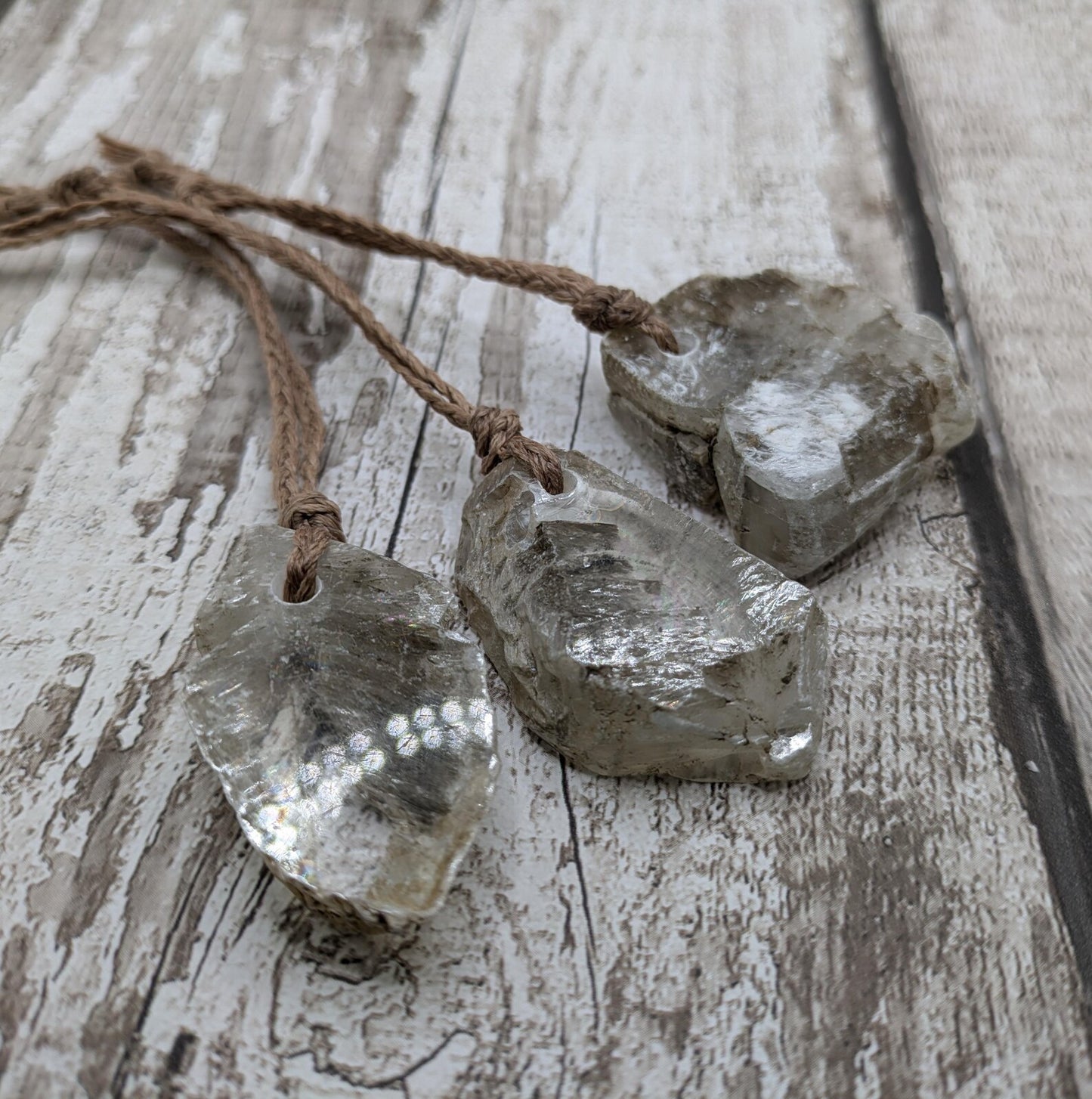 Sheppy Selenite Crystal Christmas Tree Ornament