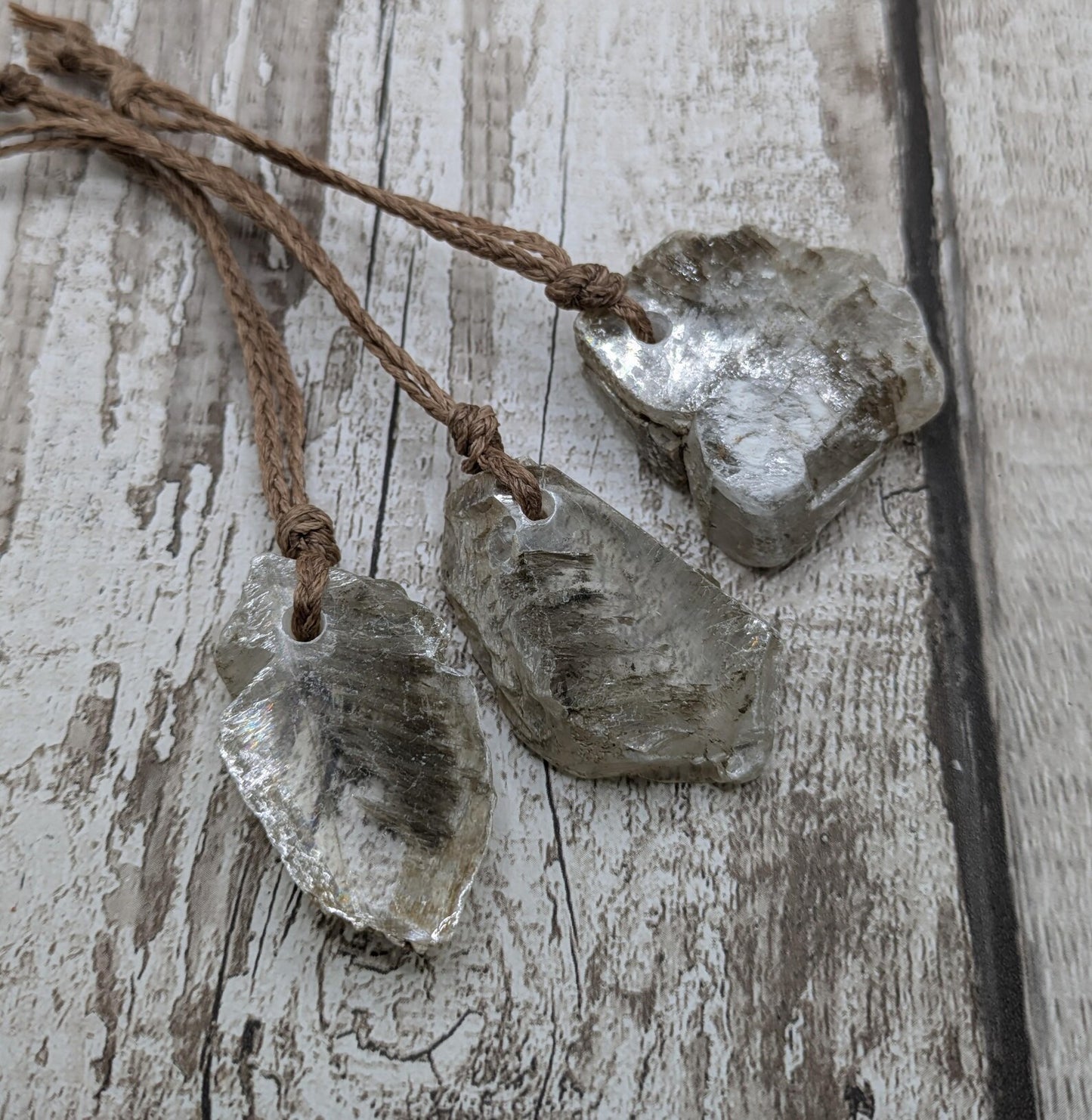 Sheppy Selenite Crystal Christmas Tree Ornament