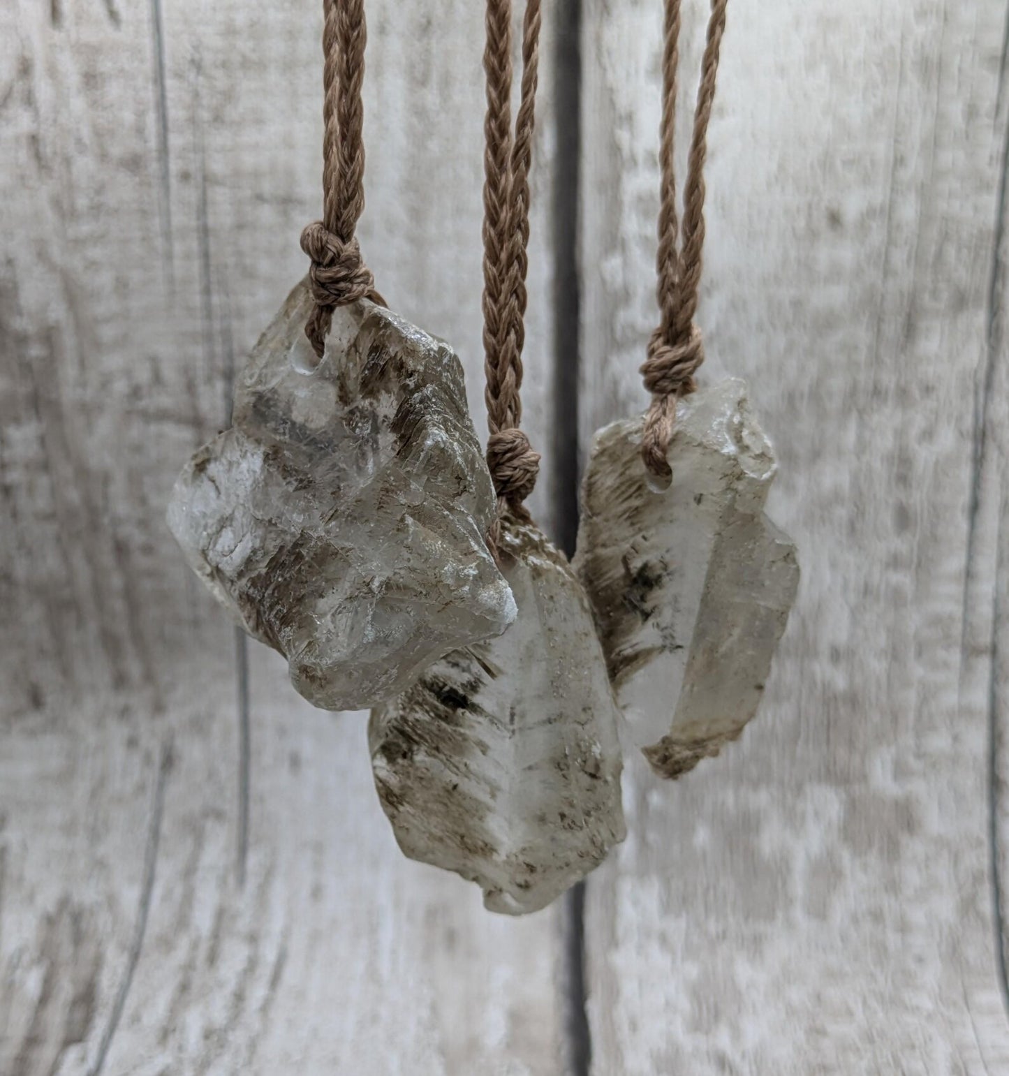 Sheppy Selenite Crystal Christmas Ornaments