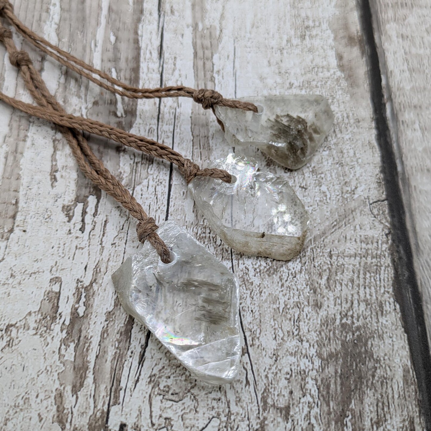 Sheppy Selenite Crystal Christmas Ornaments