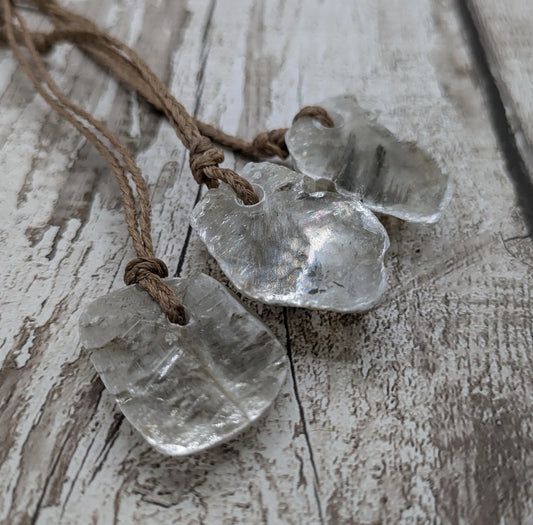 Sheppy Selenite Crystal Holiday Tree Ornaments