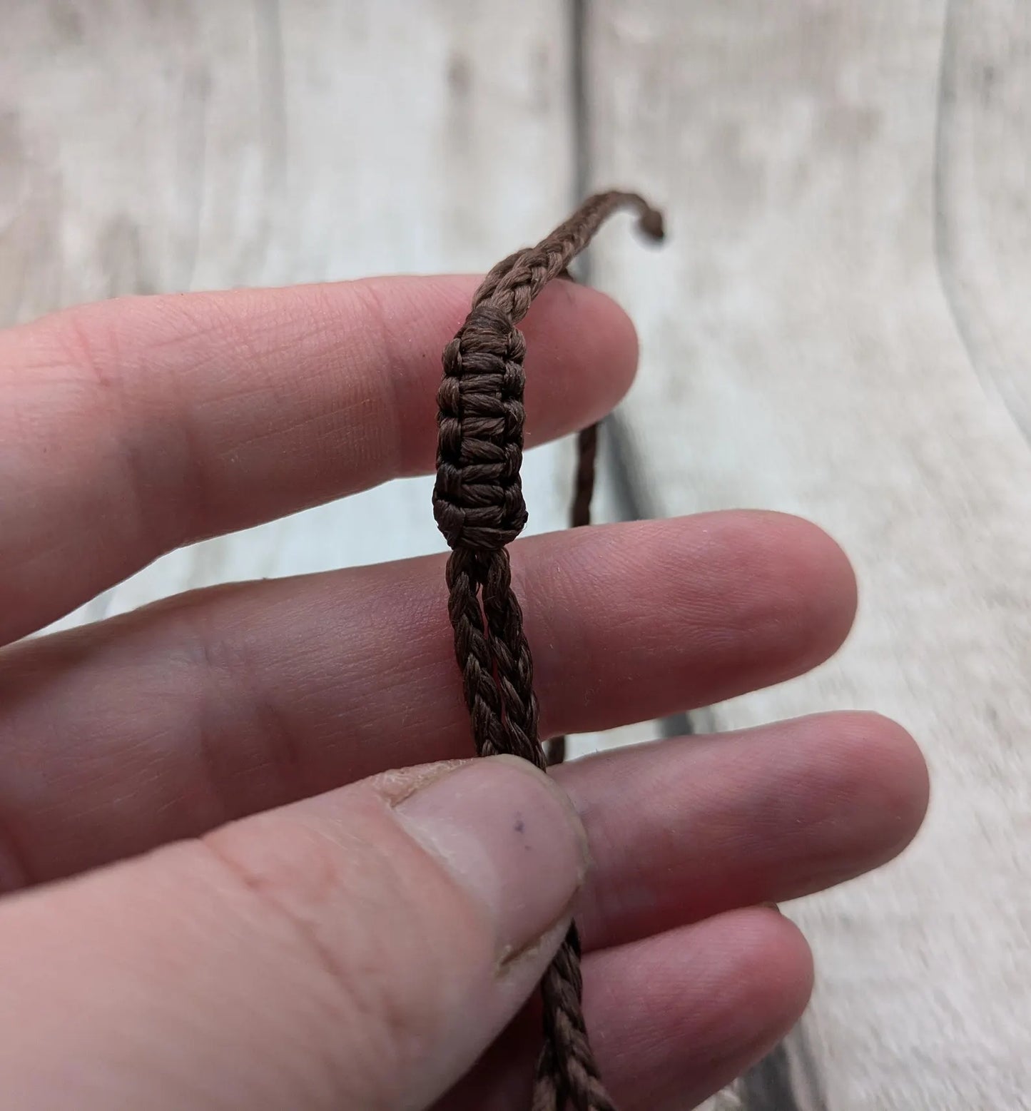 Haast pass serpentine Pounamu chip bracelet.