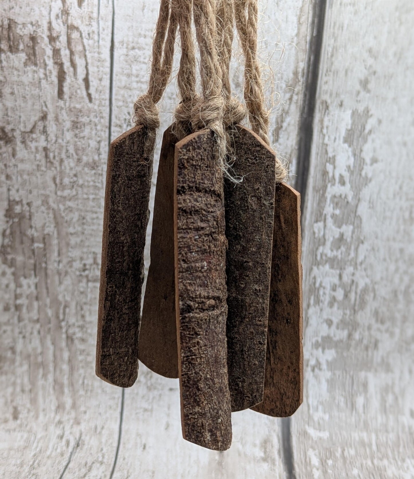 5 pack cinnamon bark Christmas seasonal decorations.