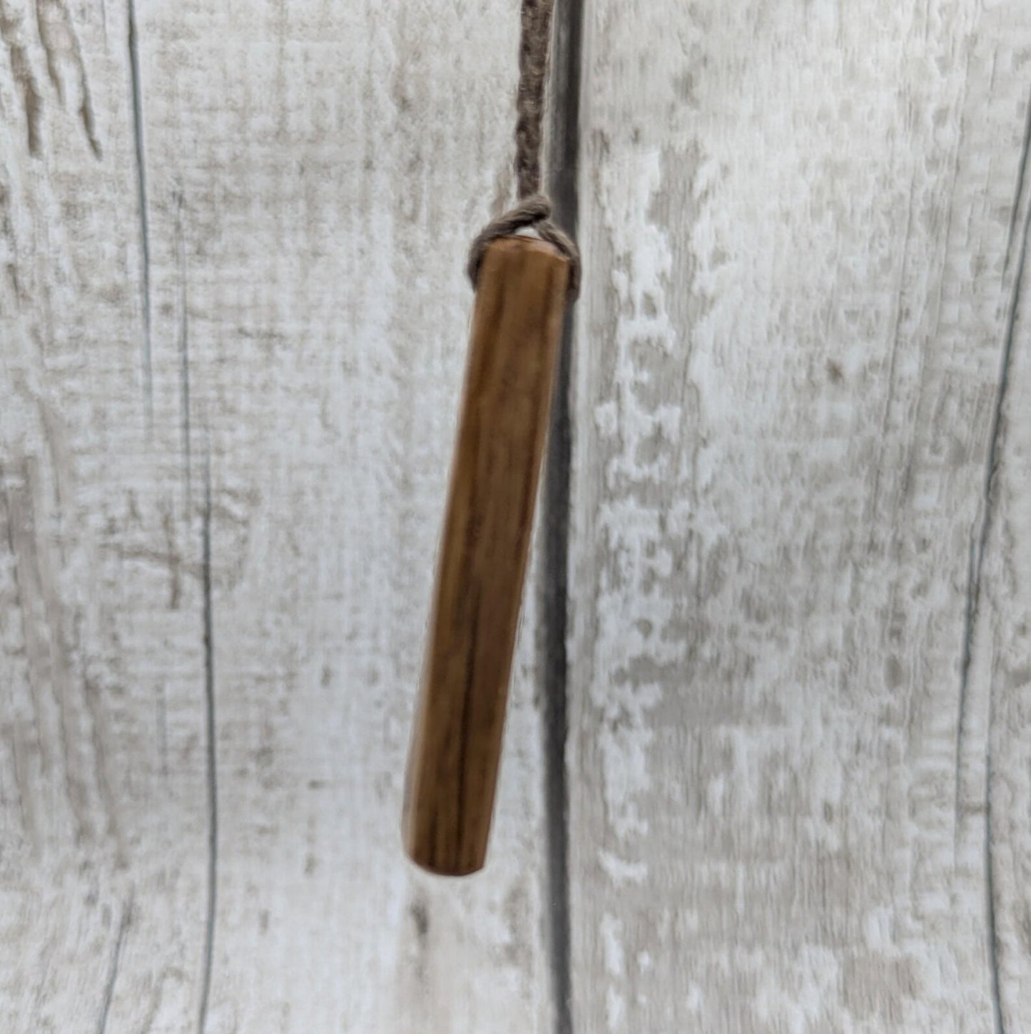 Whiskey Barrel Oak stave teardrop Necklace – Handcarved with Moldavite inlay | Eco Reclaimed and up cycled roimata Wooden unisex Jewellery.