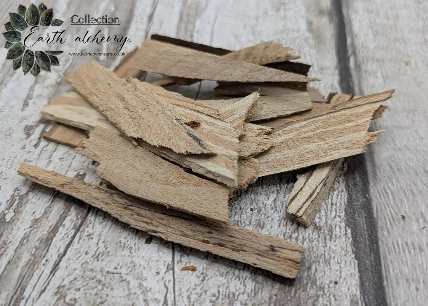 Spalted beech offcuts pouch, for camping, spells, rituals and symbolic practices.