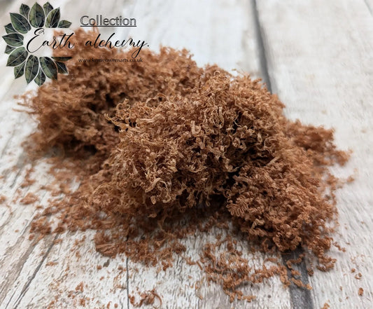 Sapele mahogany sawdust pouch.