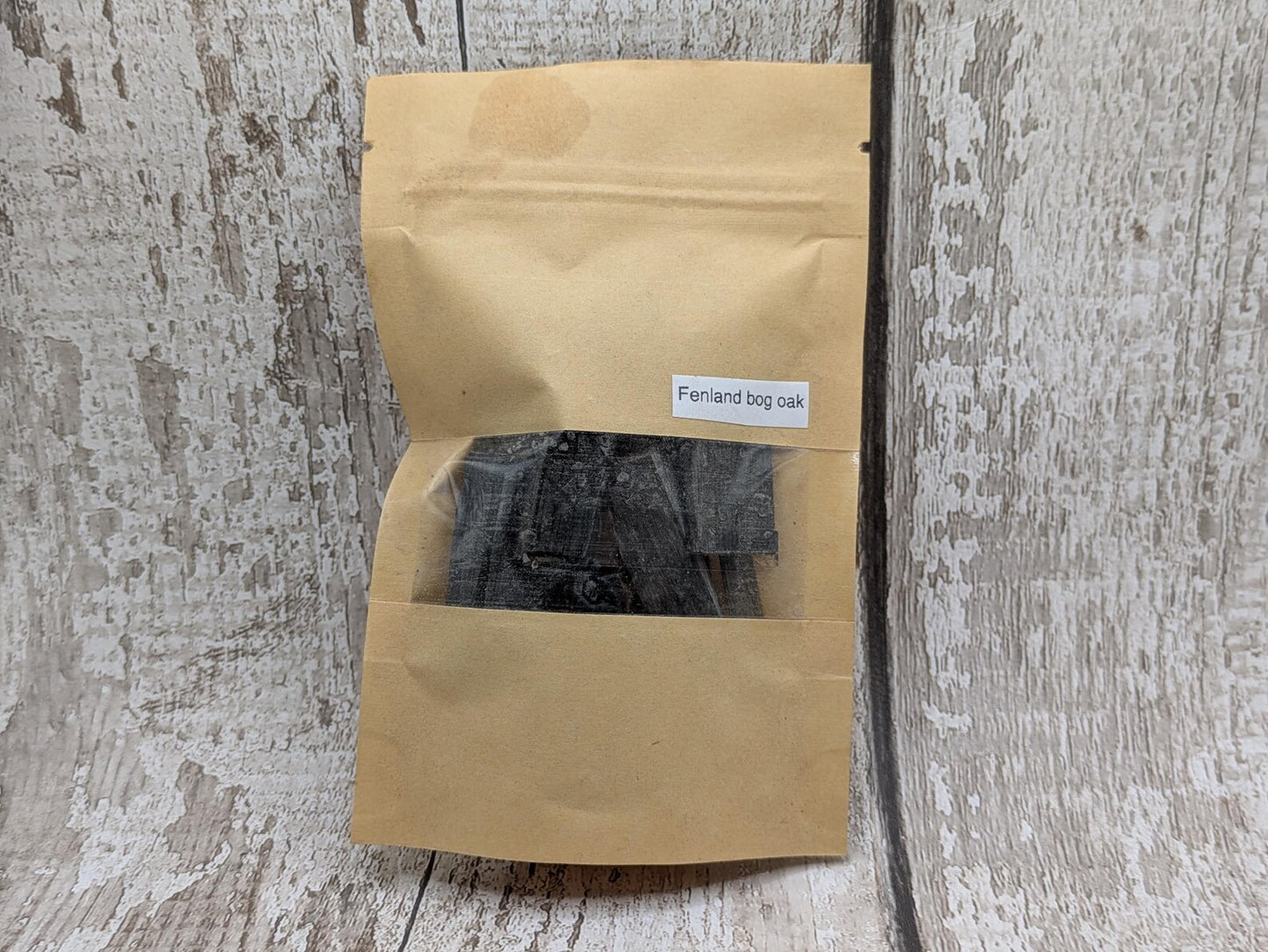 fenland bog oak offcuts pouch, spell ingredients.