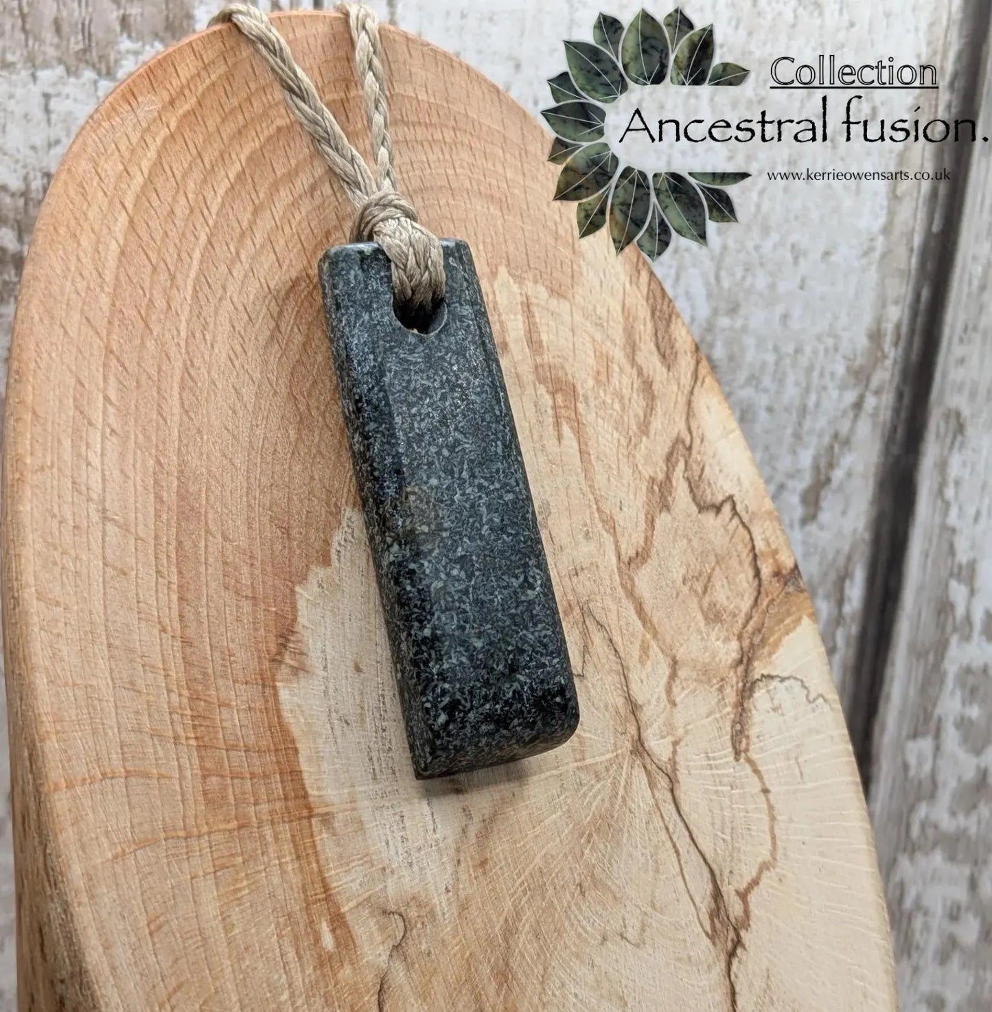 preselli bluestone heintoki adze style pendant