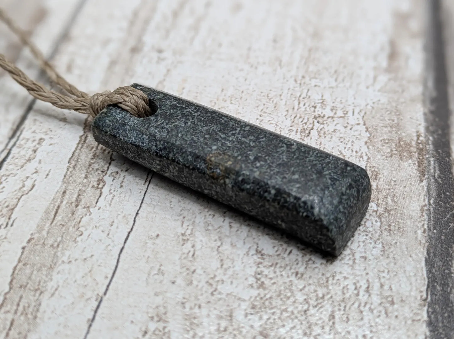preselli bluestone heintoki adze style pendant