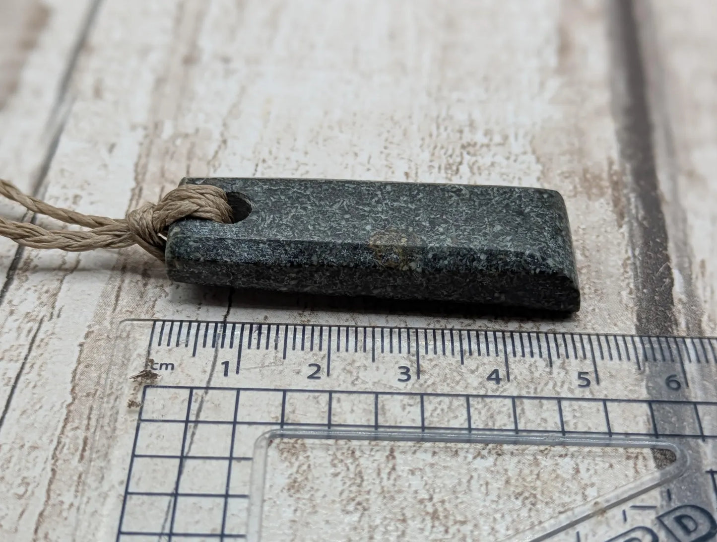 preselli bluestone heintoki adze style pendant