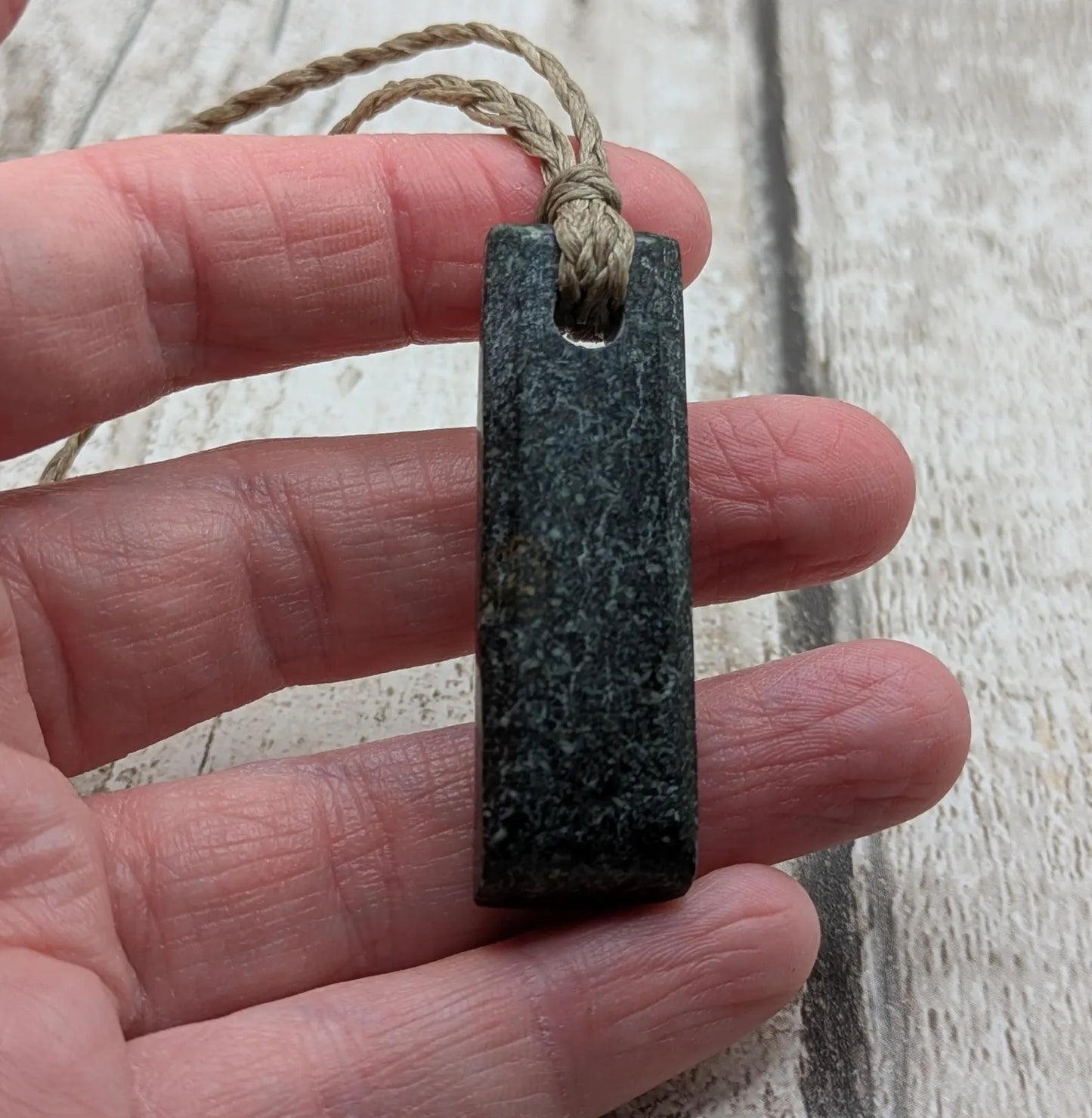 preselli bluestone heintoki adze style pendant