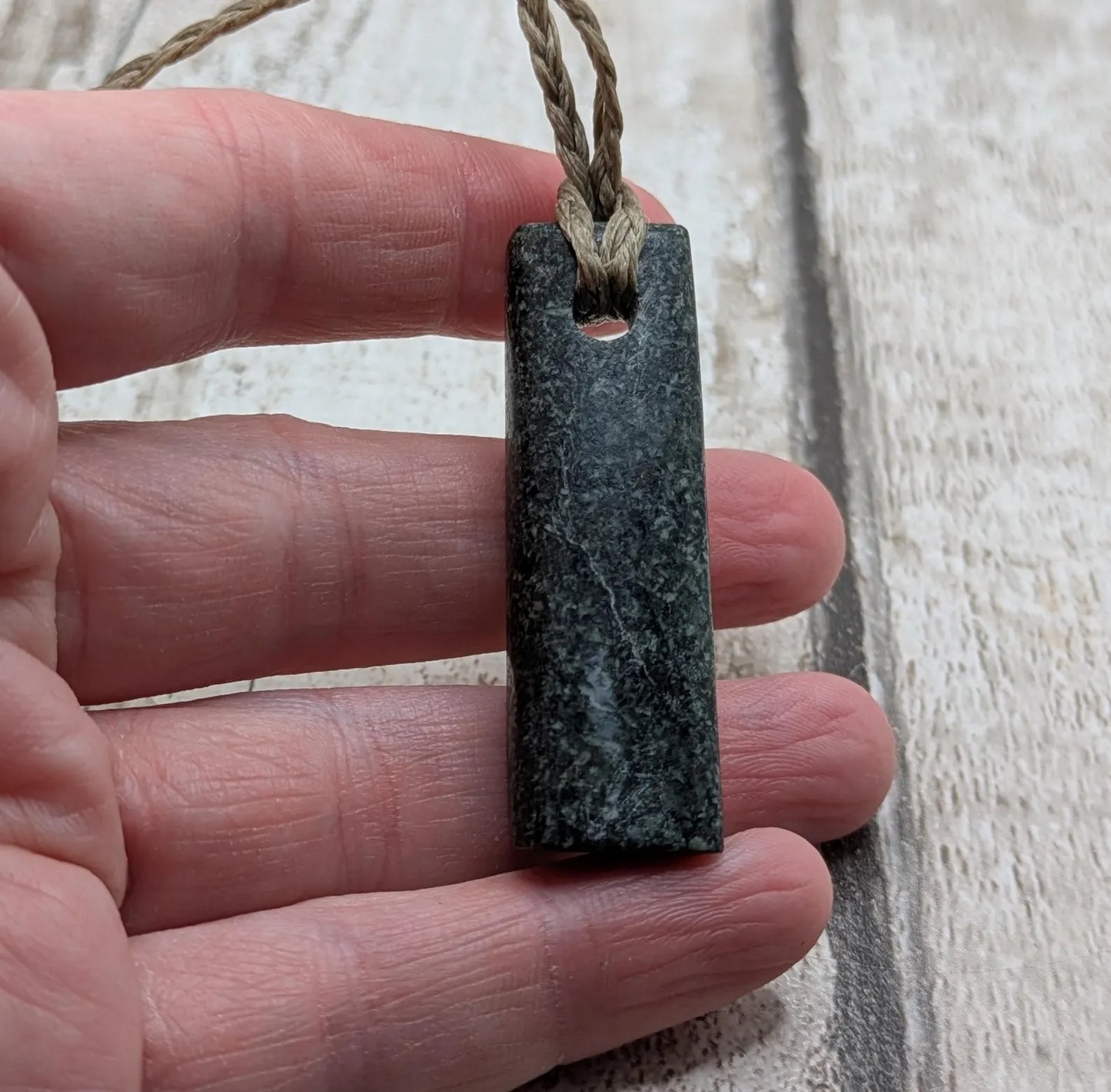 preselli bluestone heintoki adze style pendant