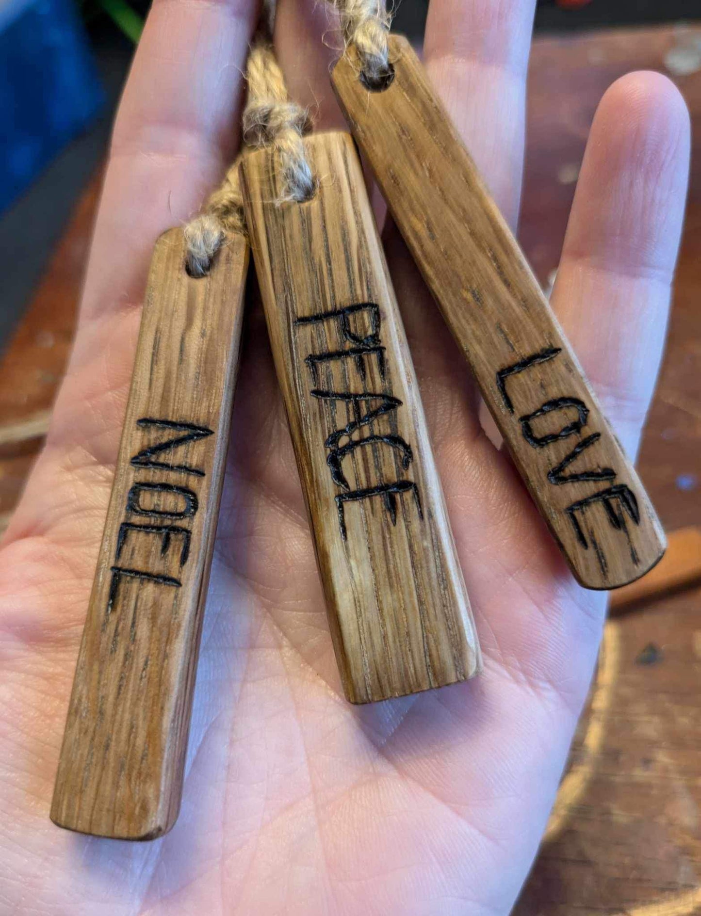 Made to order single  yew wood off cut blank decoration