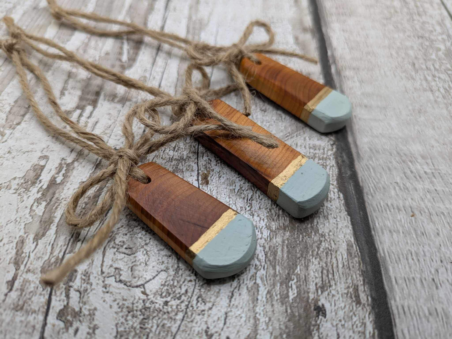 Made to order single  yew wood off cut blank decoration