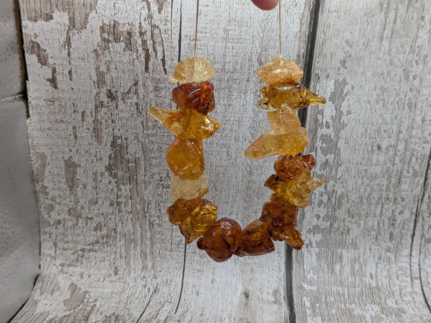 Cherry tree copal amber, natural resin sap beads for alter offerings and shell works. Not for jewellery work.