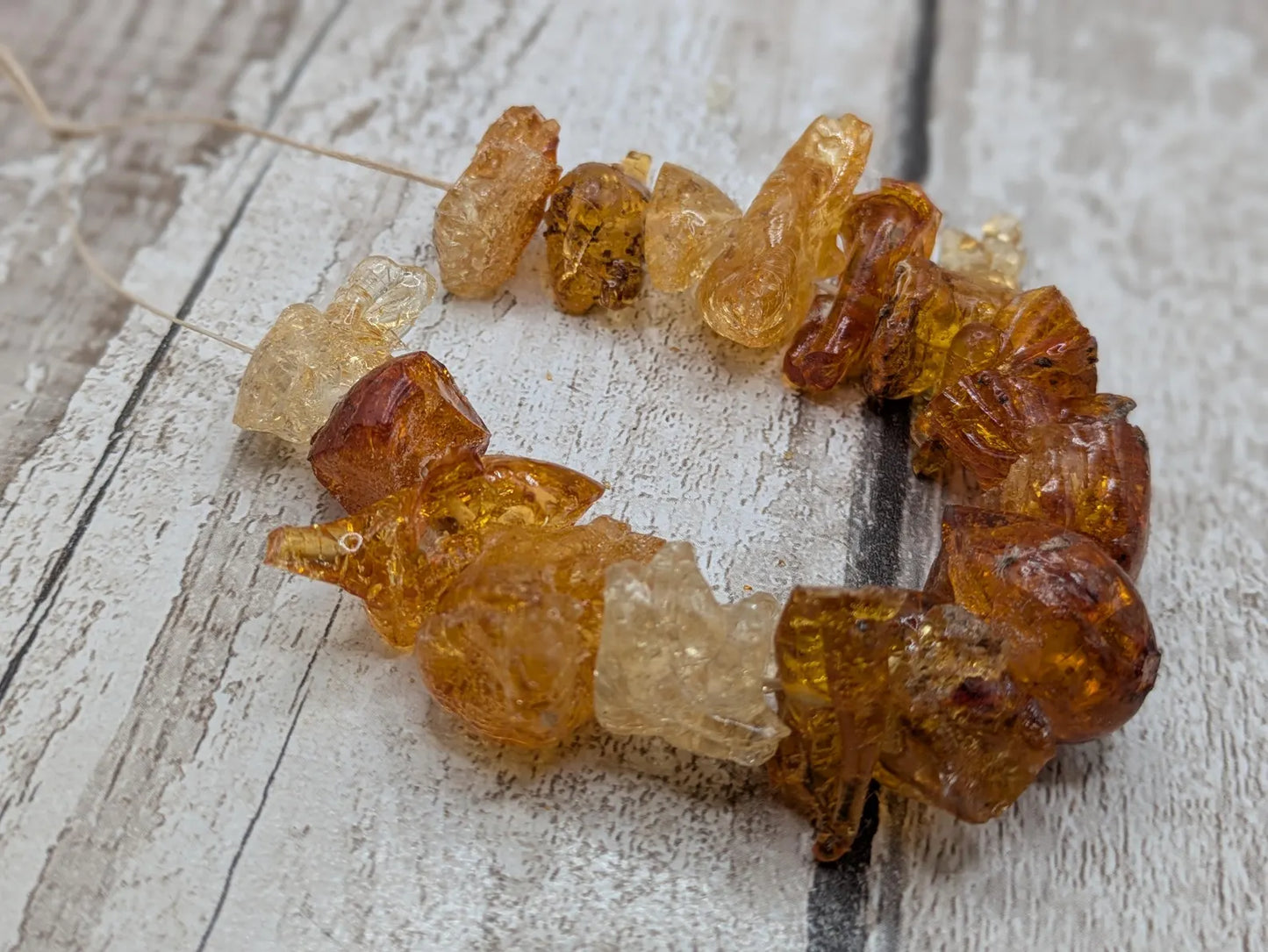 Cherry tree copal amber, natural resin sap beads for alter offerings and shell works. Not for jewellery work.