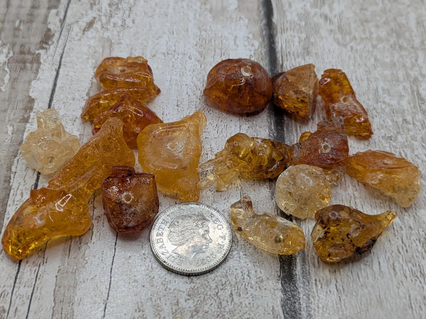 Cherry tree copal amber, natural resin sap beads for alter offerings and shell works. Not for jewellery work.