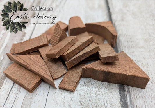 sepele Mahogany scrap offcuts for ritual or camp kindling.