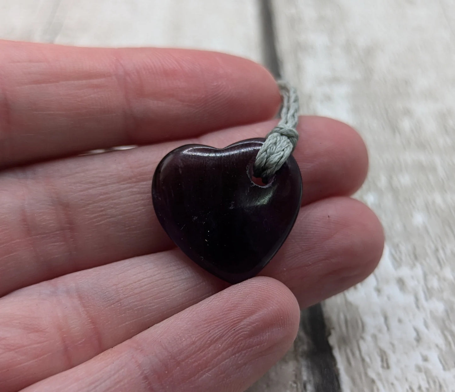 Small Amethyst stone pendant