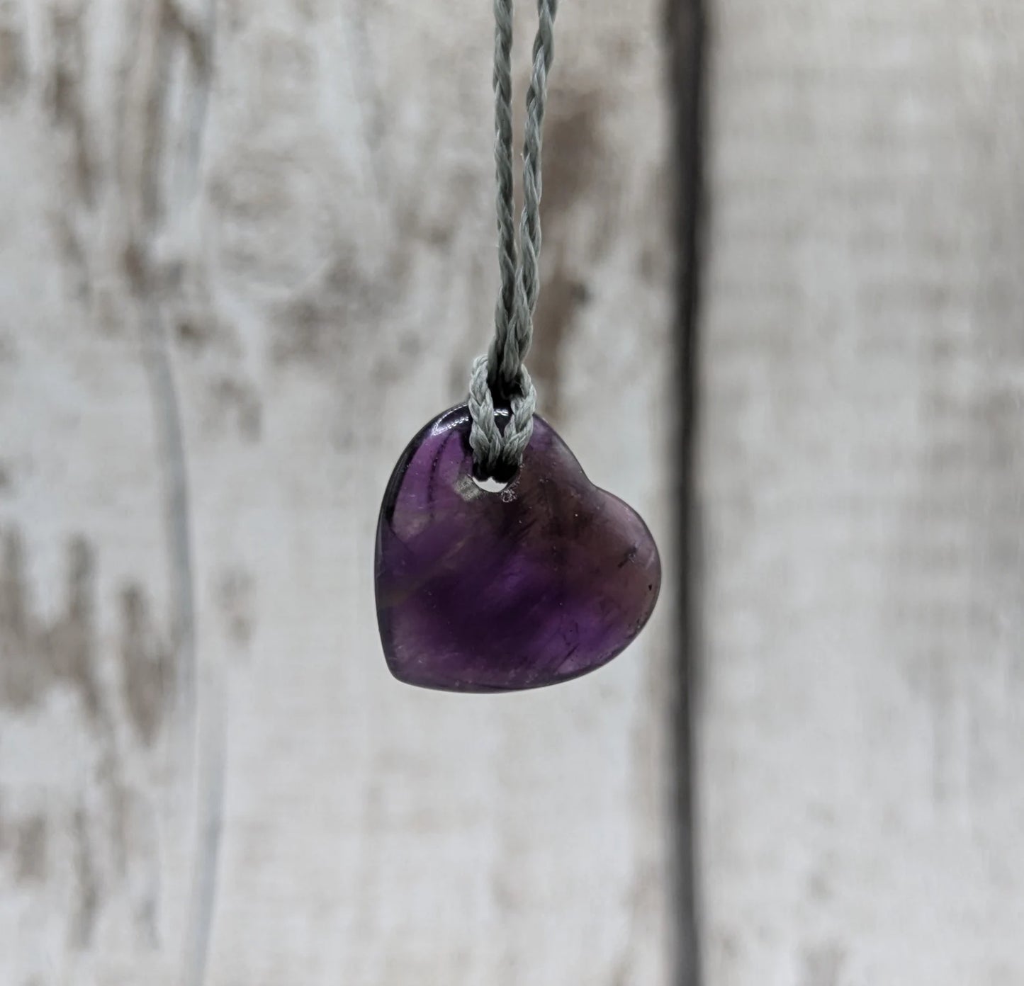 Small Amethyst stone pendant