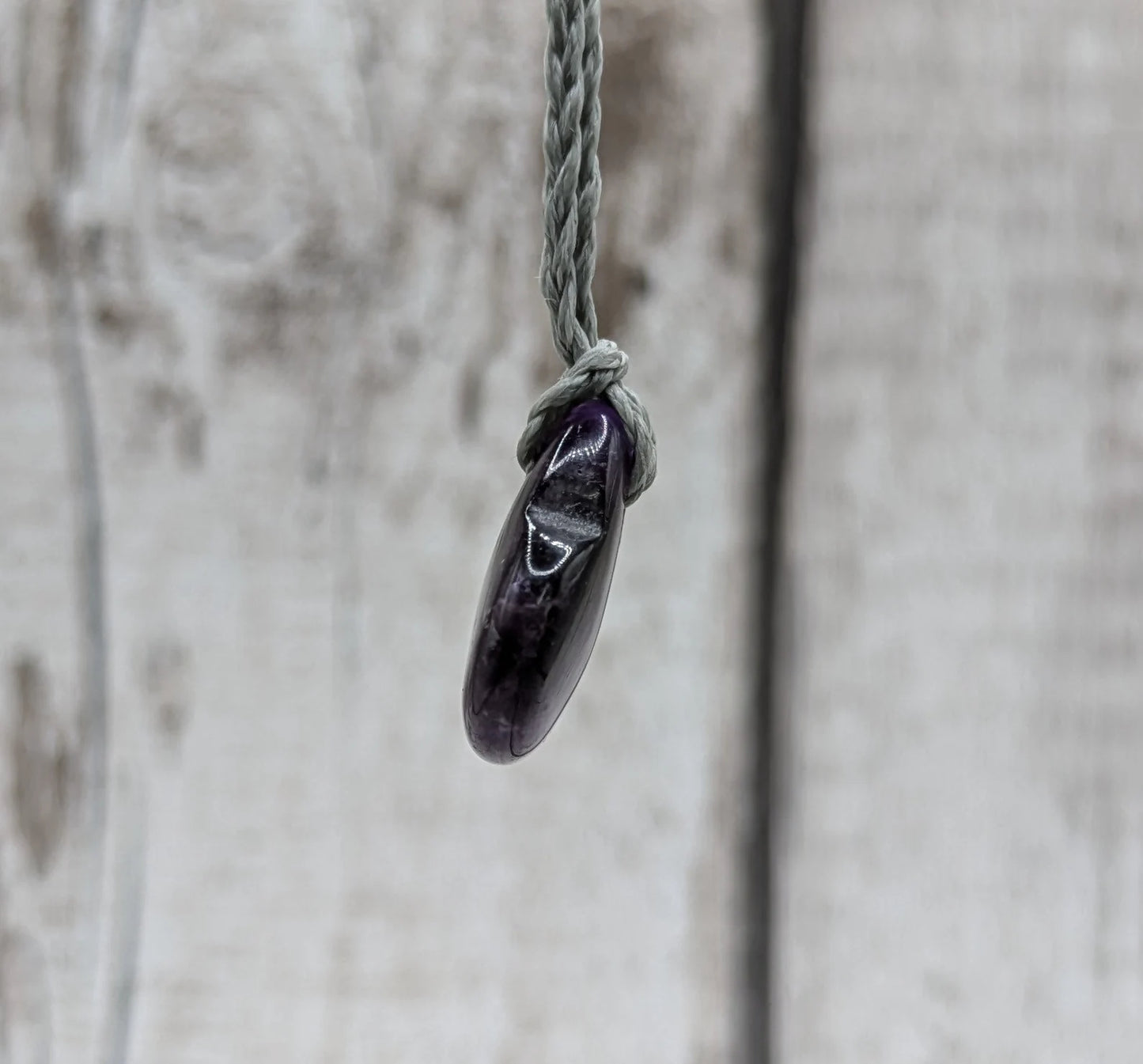 Small Amethyst stone pendant